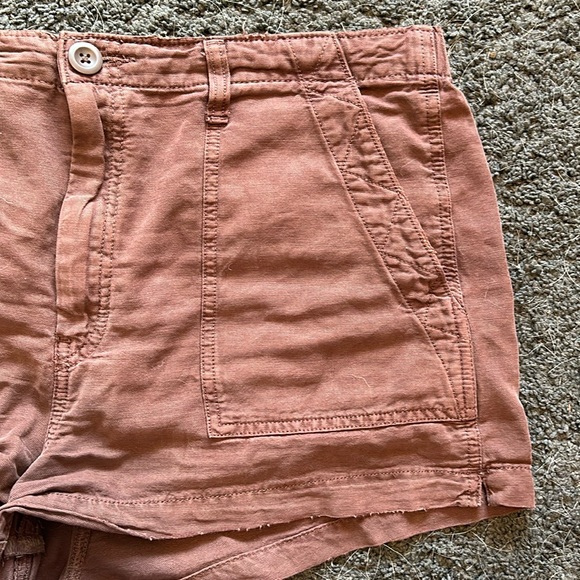 Aerie dark brown shorts size Large - Picture 3 of 4